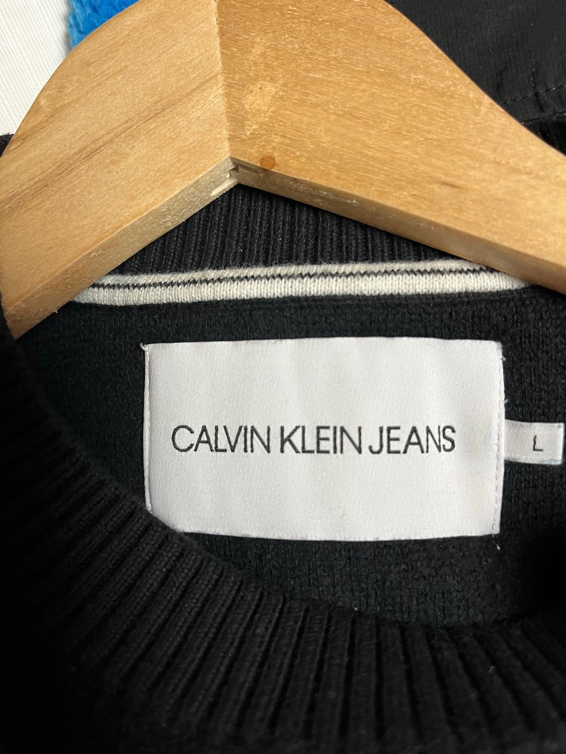 [L] 캘빈클라인 진스 애니멀 패턴 니트 상품이미지3