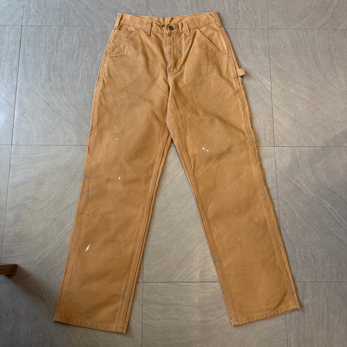 칼하트 정품 오리지널 브라운 카펜터 팬츠  상품이미지6