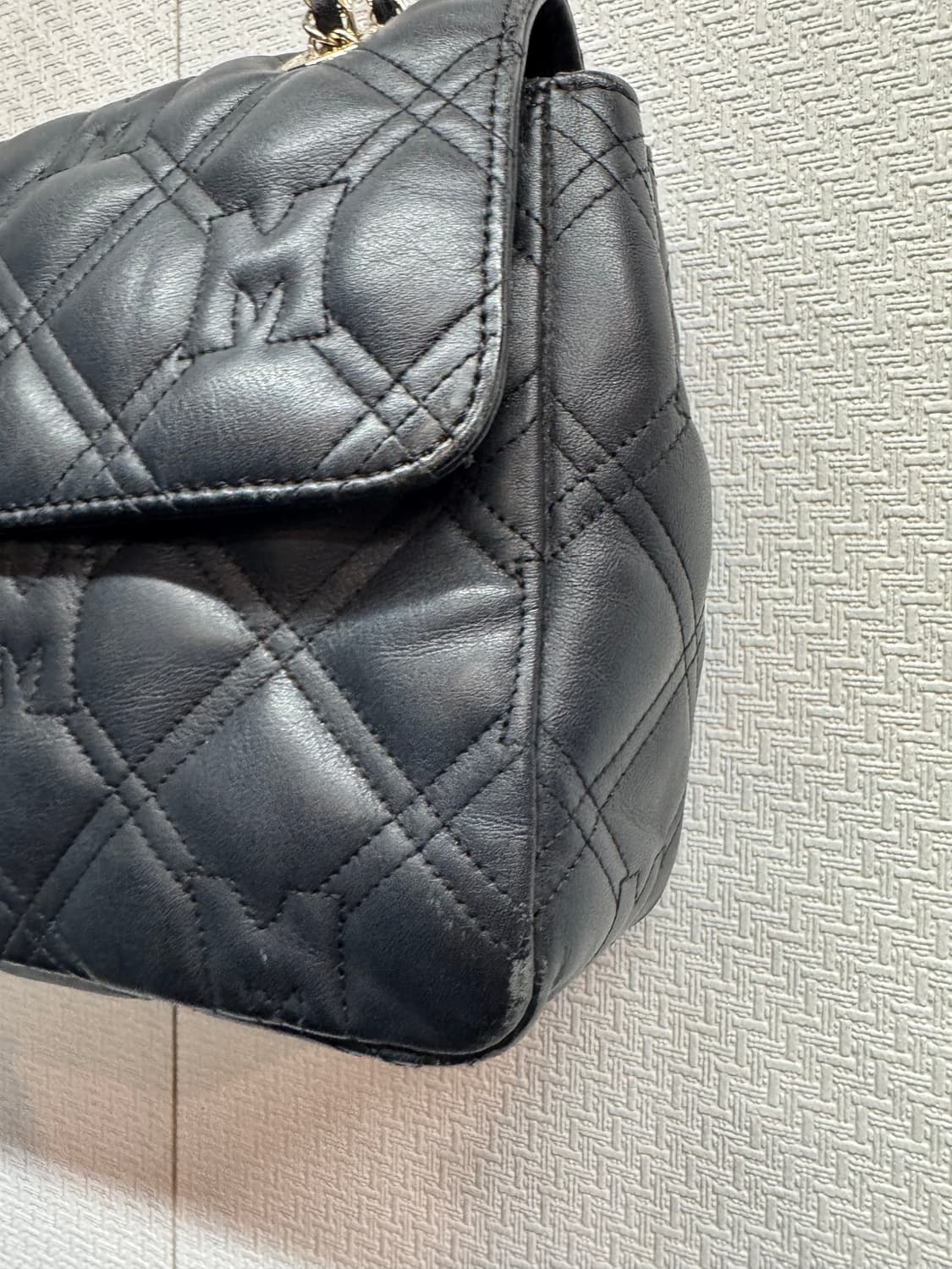 메트로시트 로고 퀄팅 체인 숄더/크로스백 상품이미지3