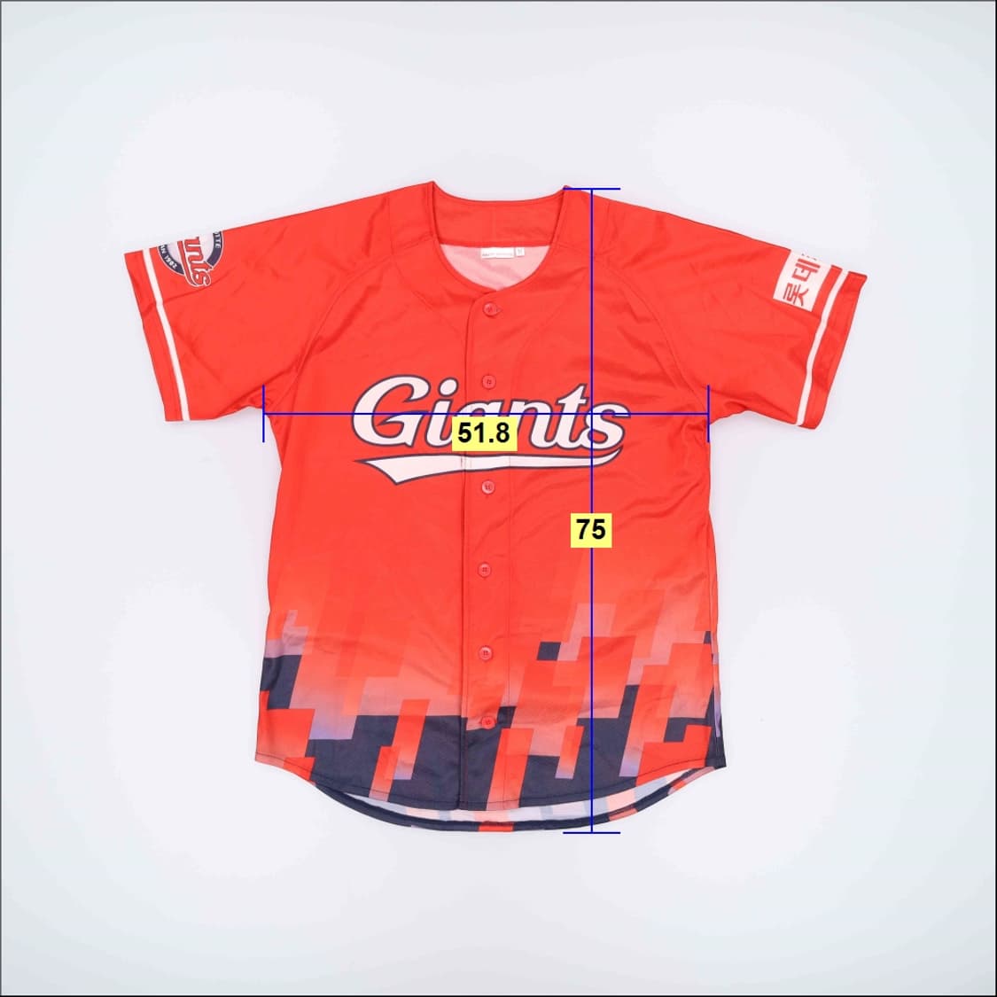 M 롯데자이언츠 반팔 유니폼 0423H1 상품이미지5