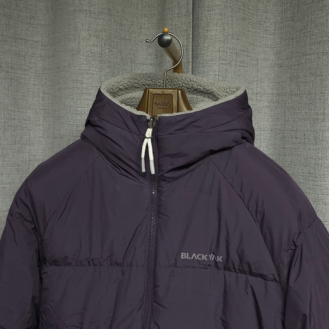 90 ) 블랙야크 남녀공용 리버시블 양면 후리스 오리털 패딩 상품이미지2