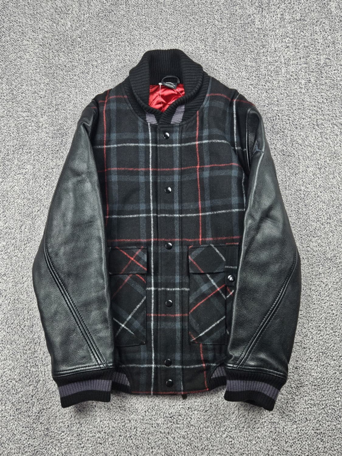 나이키 조던 체크패턴 울레더 바시티 자켓 ( S ) / 10106 상품이미지2