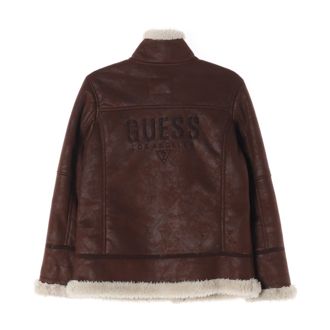 GUESS 브라운 양털 무스탕  상품이미지3
