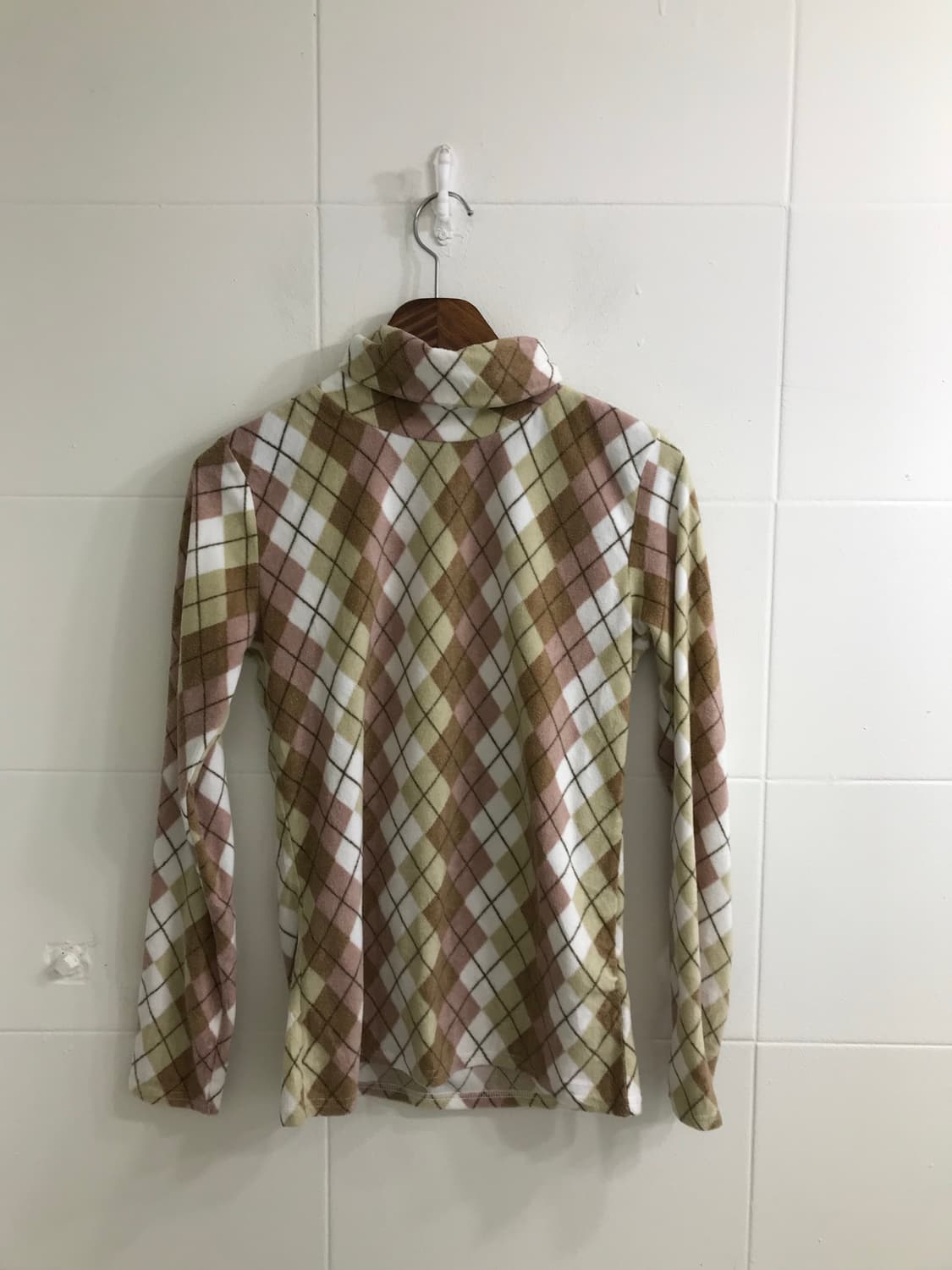 리즈리사 베이지 니혼진 도트 체크 모리걸  상품이미지6