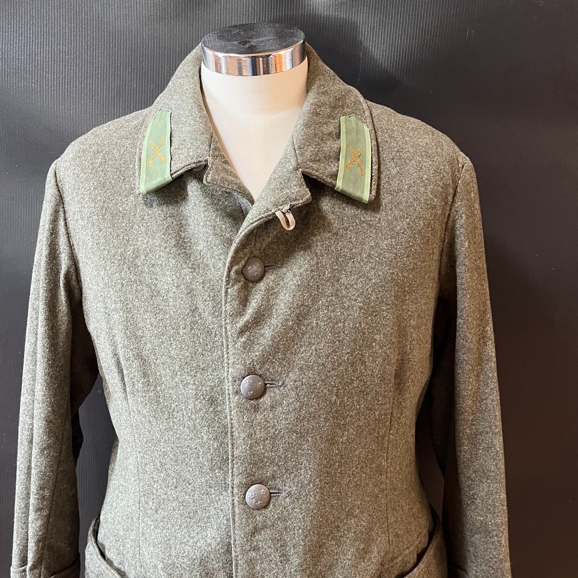  40s 스웨덴군 오리지널 울 필드 자켓 북유럽 상품이미지3