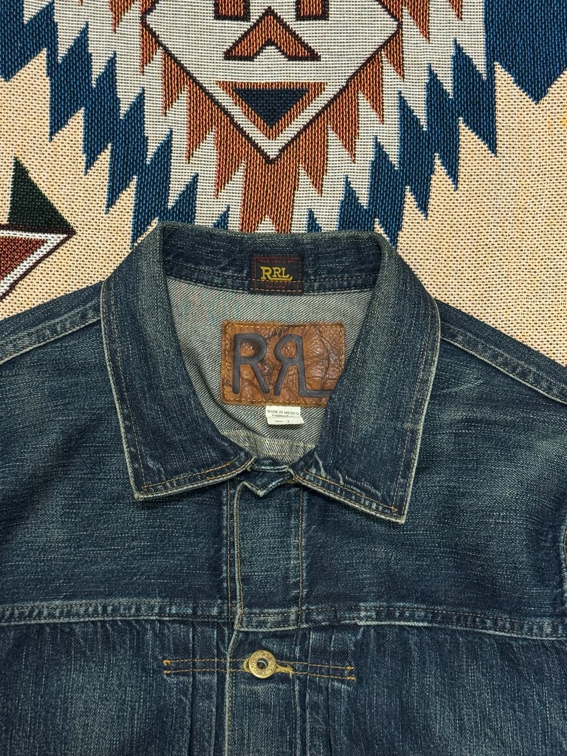 RRL 더블알엘 카우보이 데님 자켓 M 상품이미지3