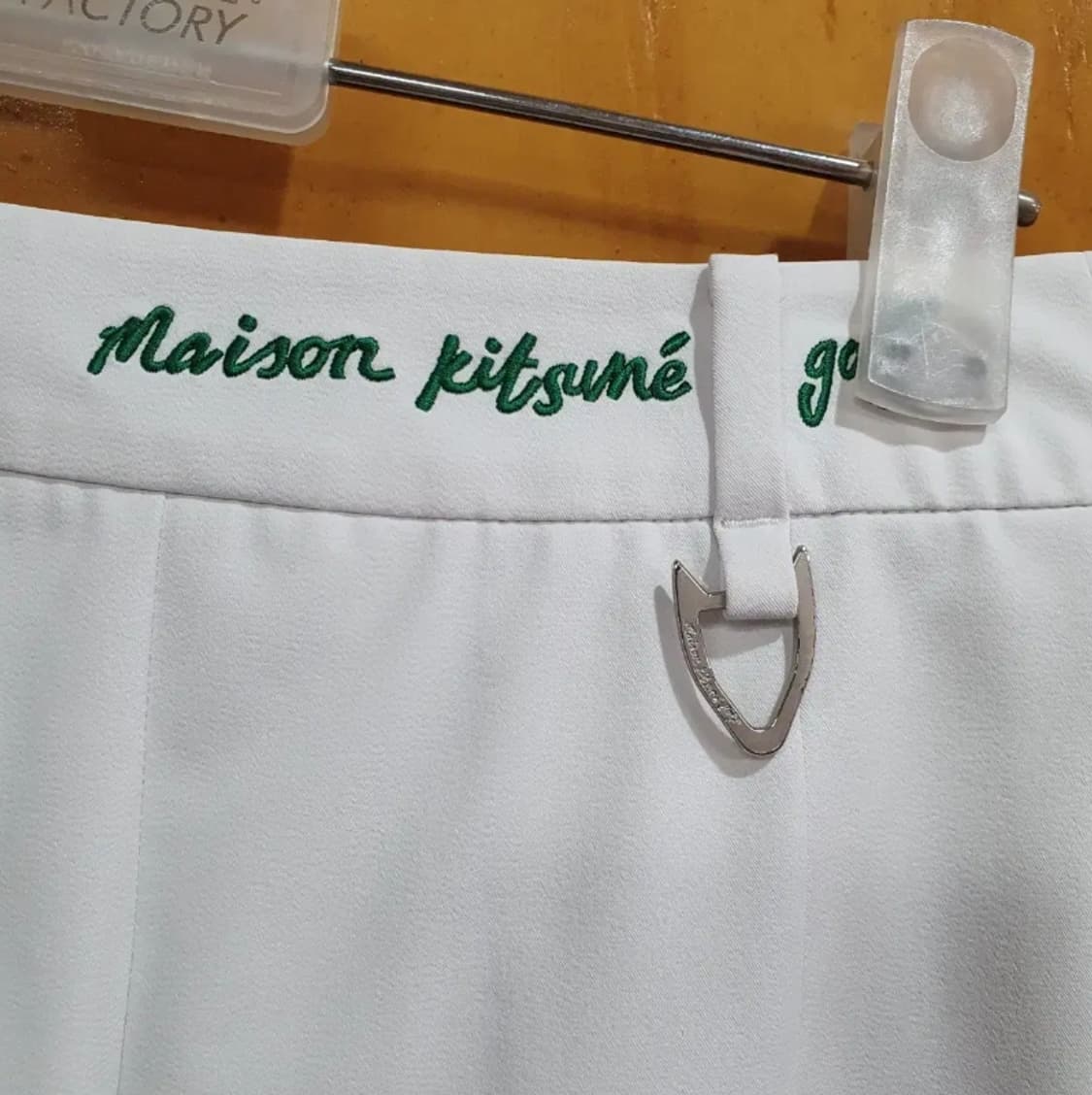 731) 메종키츠네 골프 플리츠 치마바지 상품이미지3