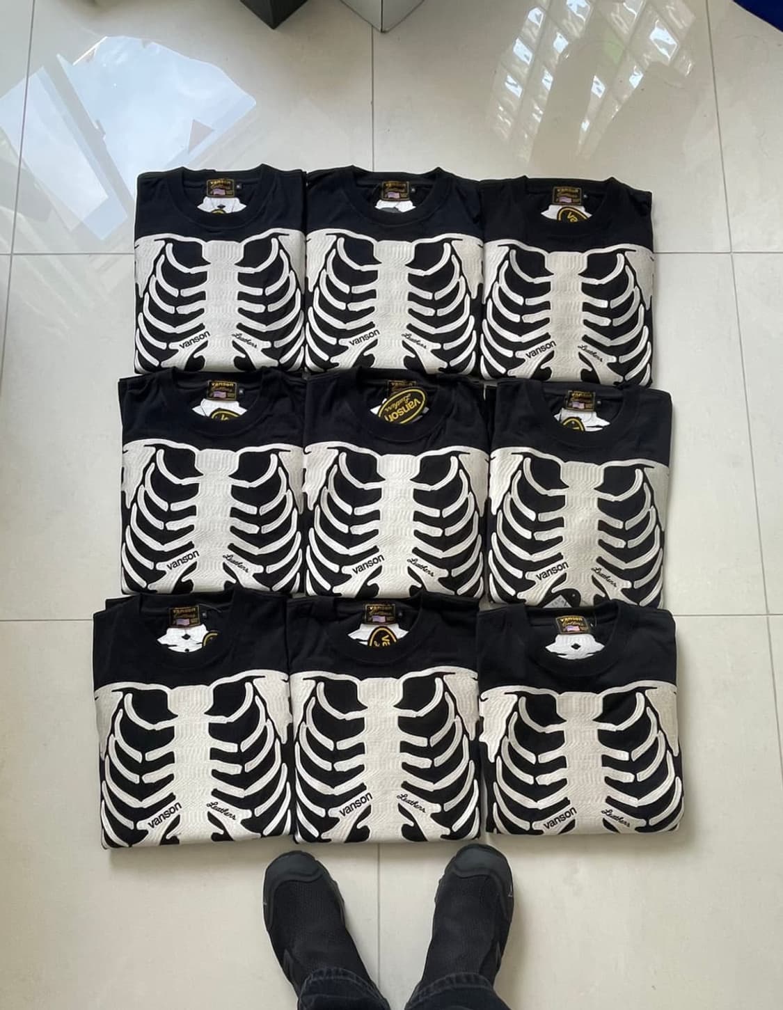 VANSON BONE long sleeve T 상품이미지1