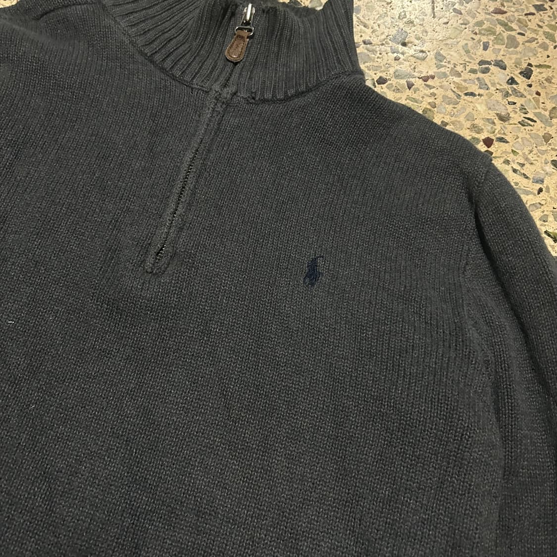 폴로 랄프로렌(POLO RalphLauren) 코튼 반집업 니트 상품이미지4