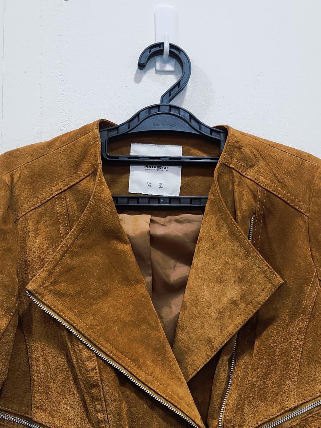 [M] 풀앤베어 스웨이드 프린지 자켓 M사이즈 상품이미지3