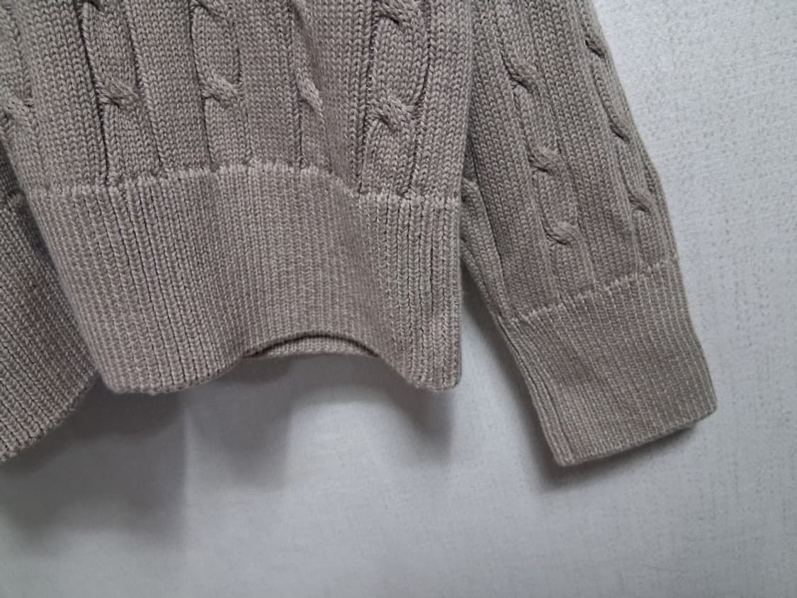 AMERICAN HOLIC 꽈배기 면니트가디건 루즈핏 여성 가오리 루즈핏 상품이미지7