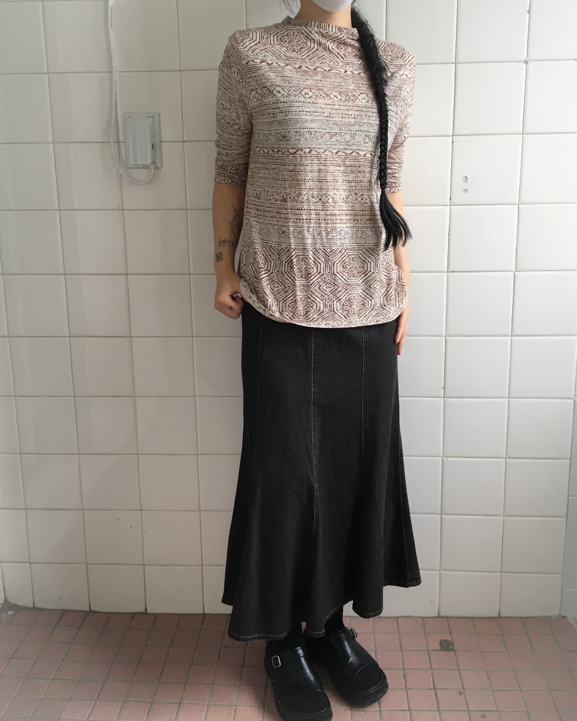 Flare long skirt 상품이미지8