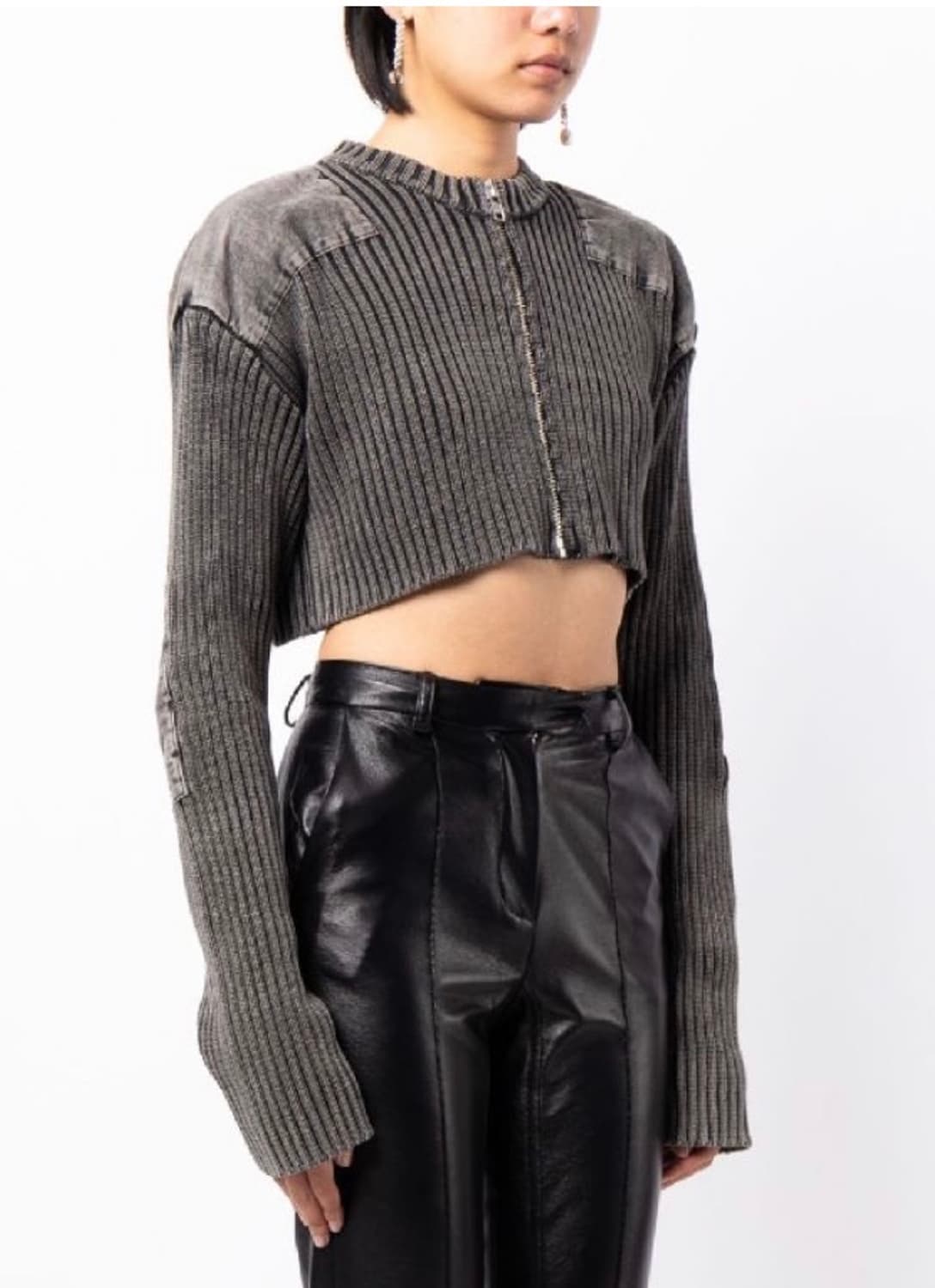 VAQUERA Black Military Cardigan 상품이미지6