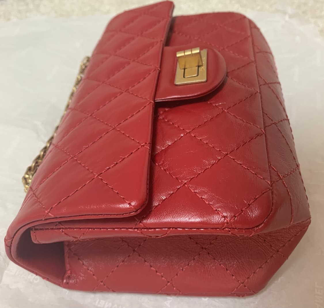 샤넬 빈티지 미니 레드  상품이미지5