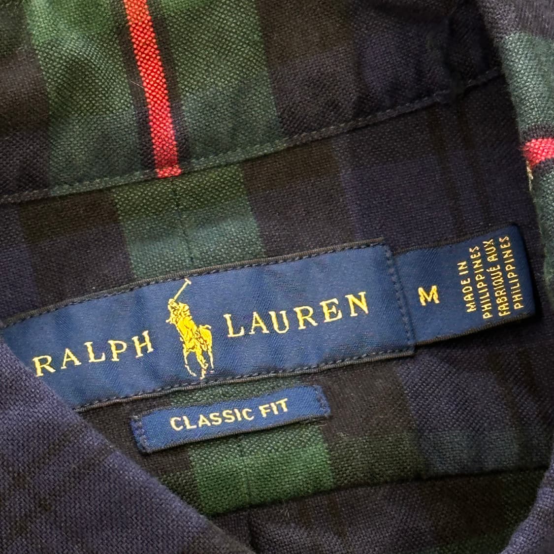 M 폴로랄프로렌 클래식핏 체크 셔츠 상품이미지4