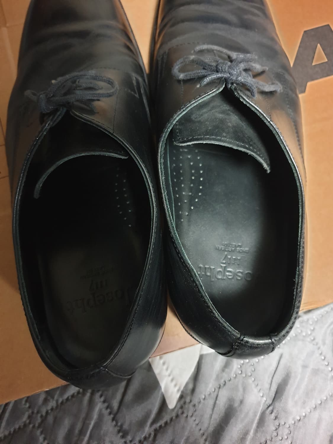 조셉트 폴 1117 스퀘어토 더비 블랙 (275) 상품이미지4