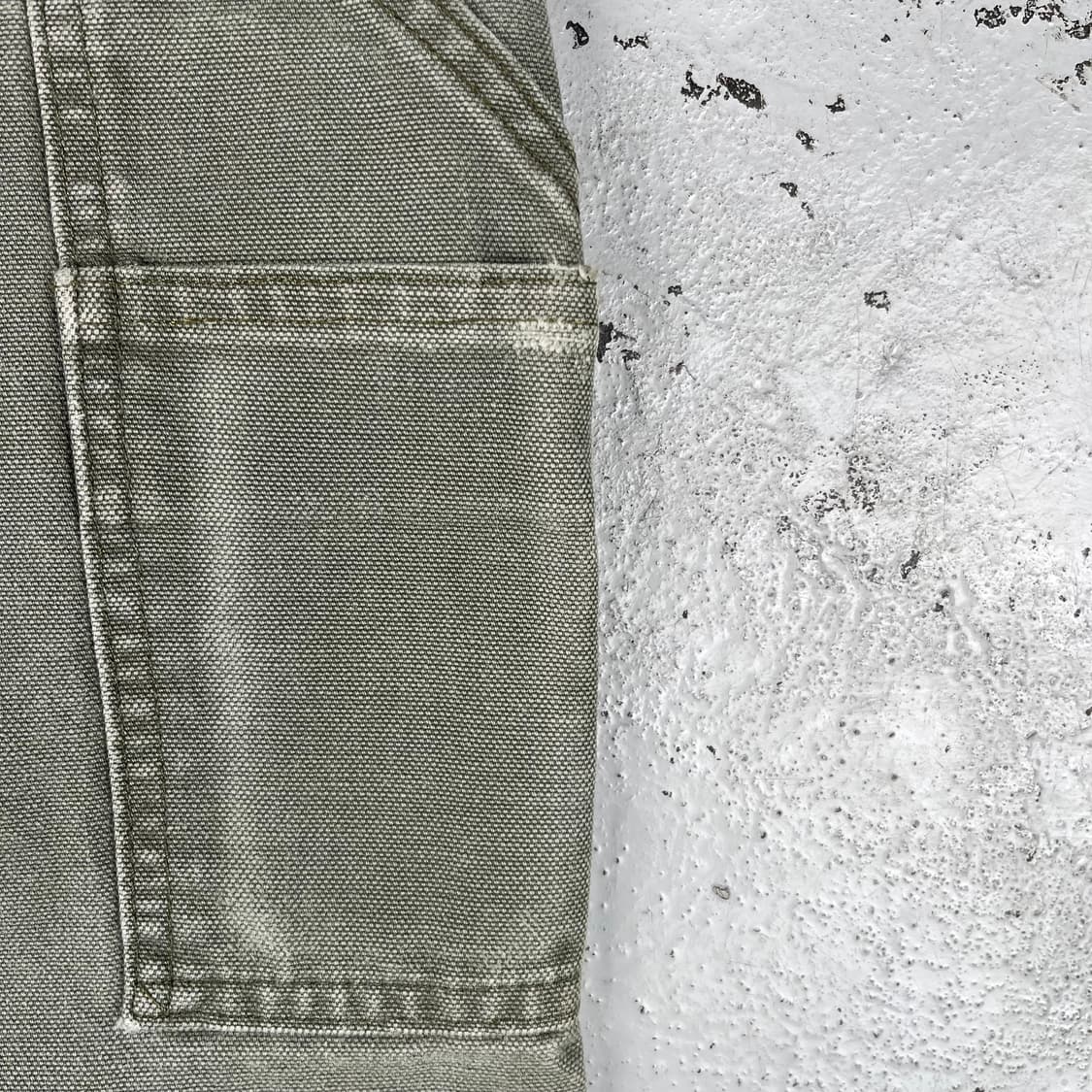 칼하트 더블니 워크팬츠 모스크린 B136 상품이미지7