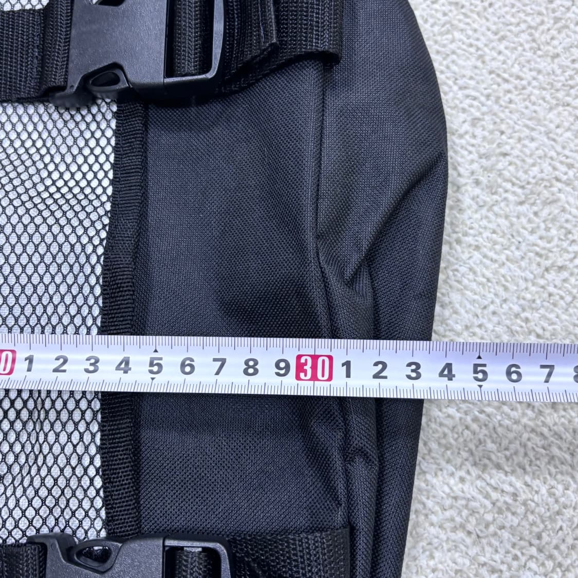 F 빈티지 블랙 메쉬 메신저백 0409E 상품이미지6