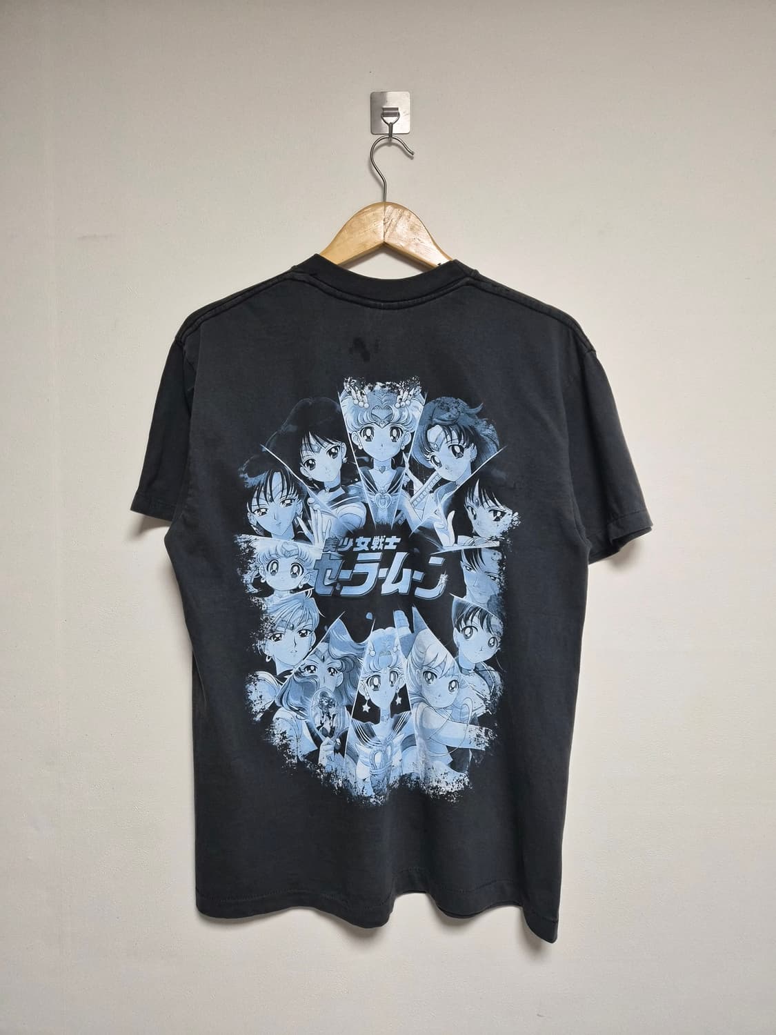 세일러문 단체로고 애니 티셔츠 L - T159 상품이미지2