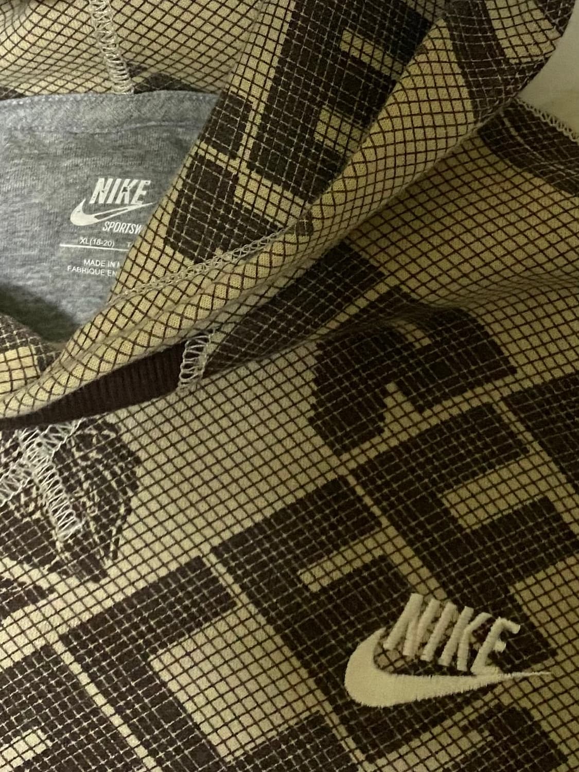 나이키 에어포스 후드티셔츠 사이즈 100 상품이미지4