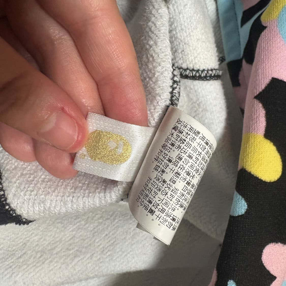베이프 캔디 카모 블랙 2XL 상품이미지5