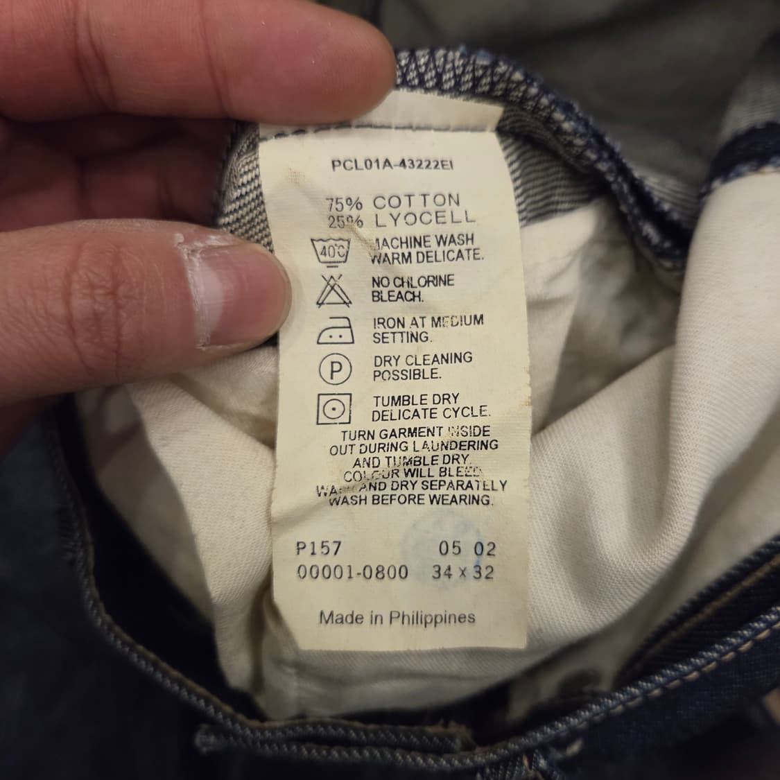 리바이스 엔지니어드진 33-34 사이즈 상품이미지4