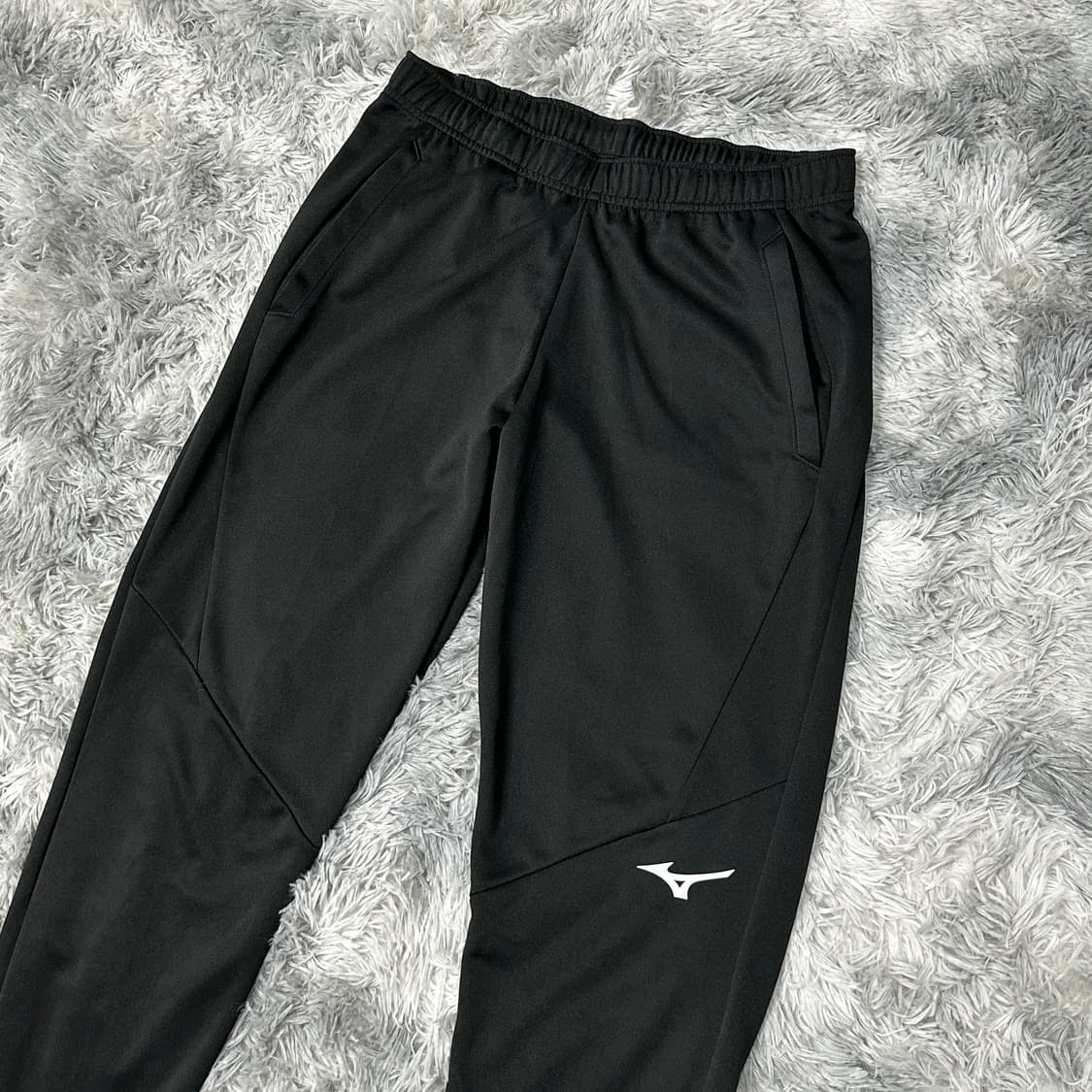 미즈노 트레이닝 블랙 팬츠 XL 상품이미지2
