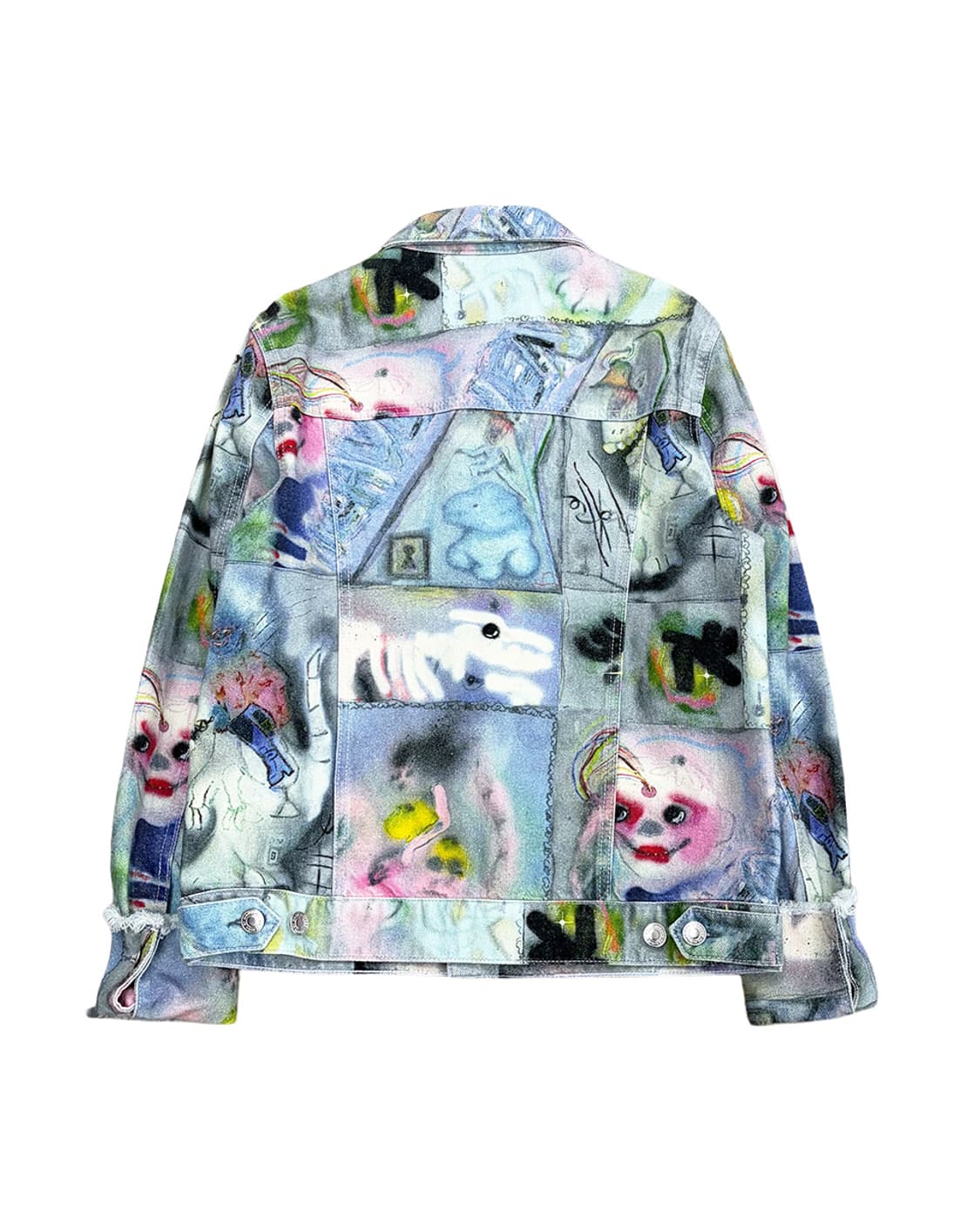 헤븐 그래픽 데님 자켓 상품이미지2