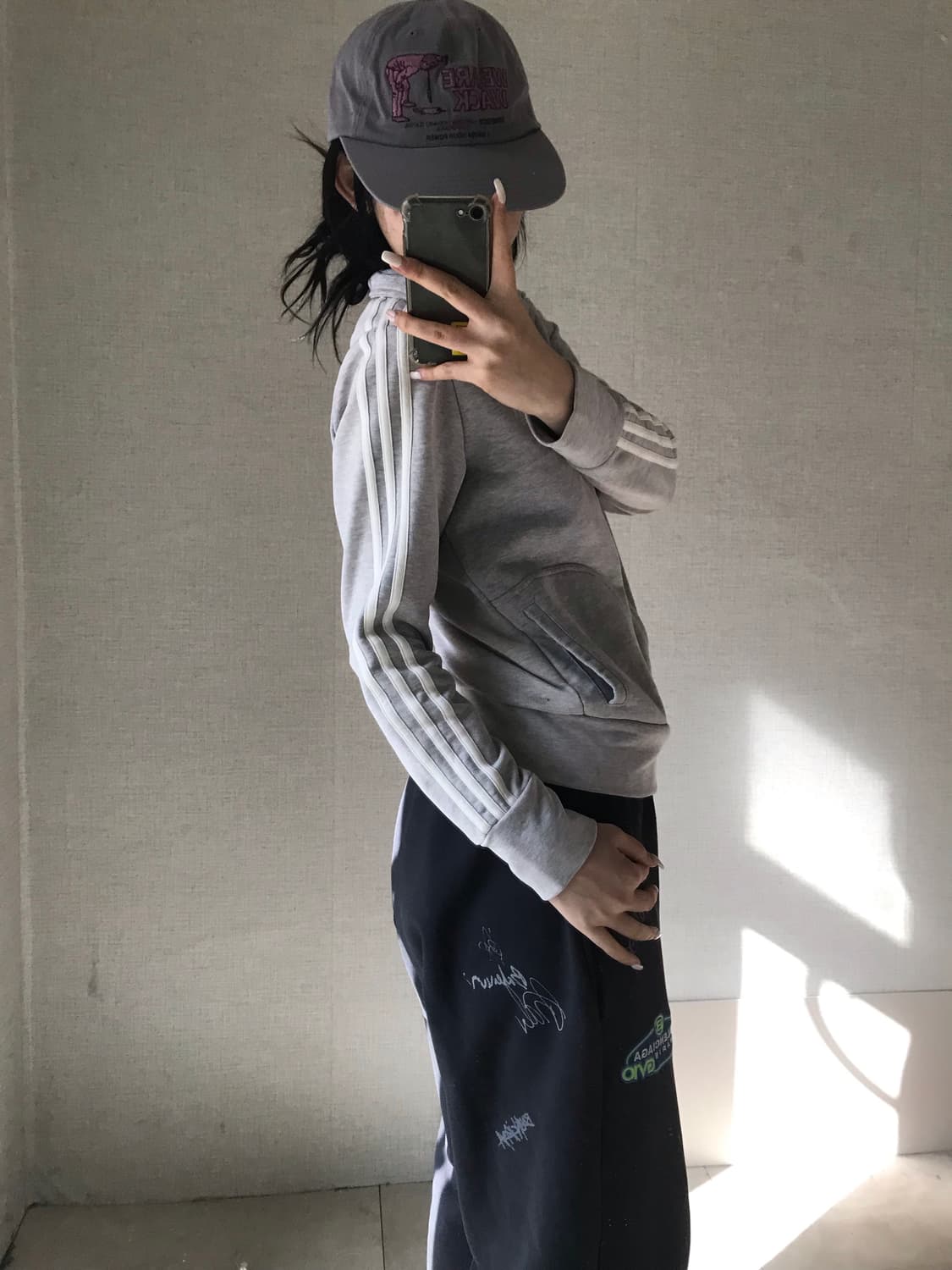 아디다스 그레이 코튼집업 상품이미지4