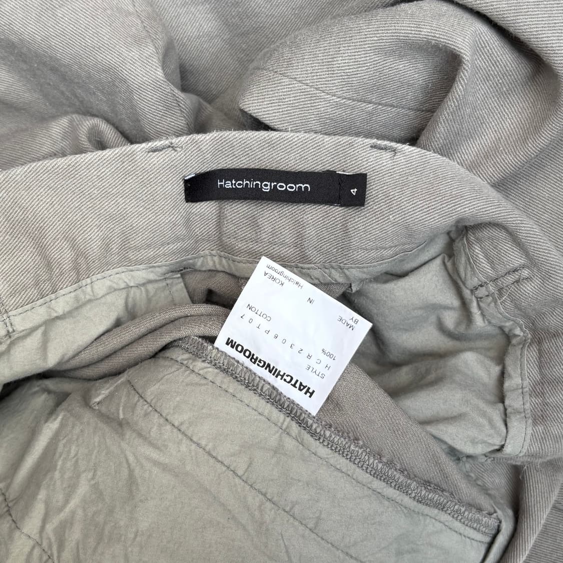 [4] 23년 해칭룸 딥 플리츠 와이드 팬츠 상품이미지5