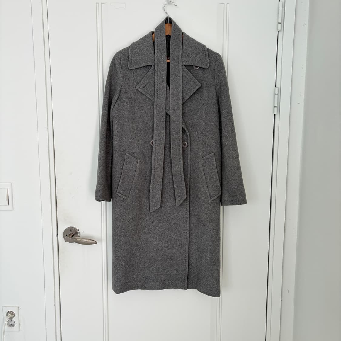 MaxMara 막스마라 빈티지 울 캐시미어 코트 M 상품이미지1