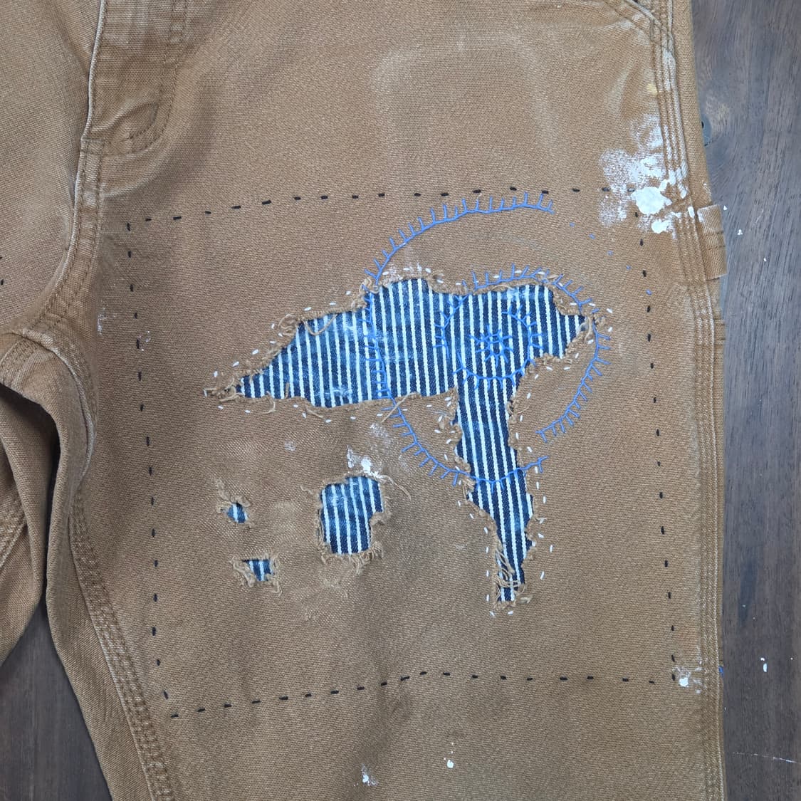 S.O/ 컷오프 커스텀 팬츠 상품이미지5