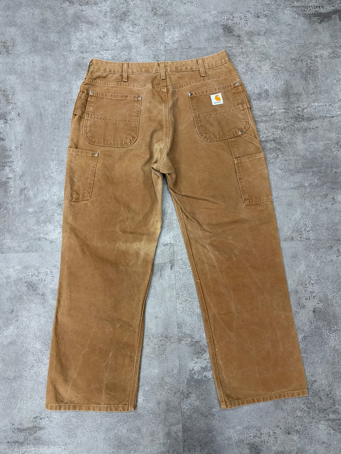 00s 칼하트 Brn 브라운 더블니 워크 팬츠 상품이미지5