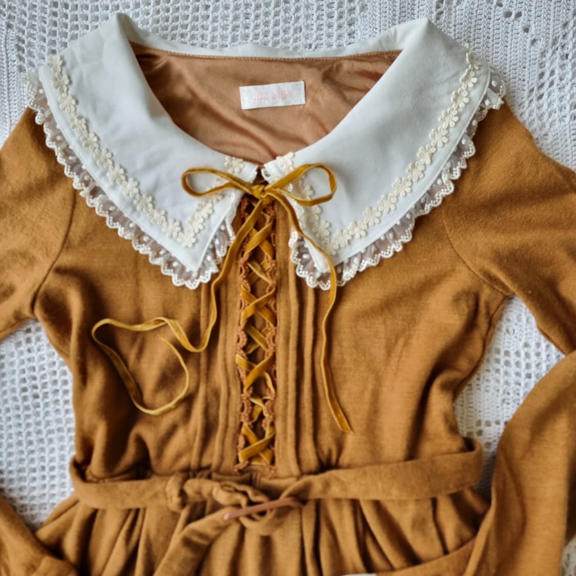 리즈리사 Liz Lisa 희귀카라멜 코르셋 원피스 상품이미지4