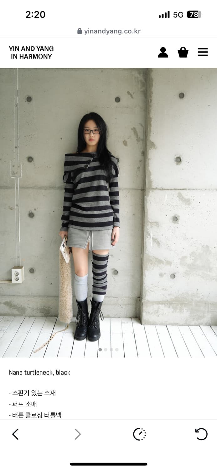 인앤양인하모니 나나 터틀넥 상품이미지1