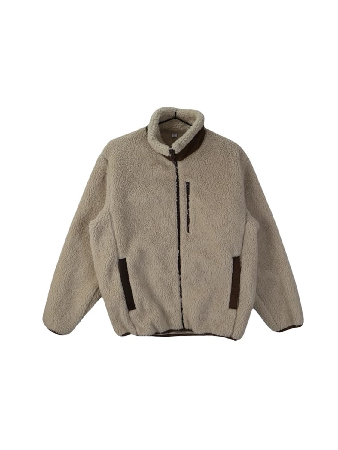 일본 유니클로 베이지 후리스 자켓 상품이미지4