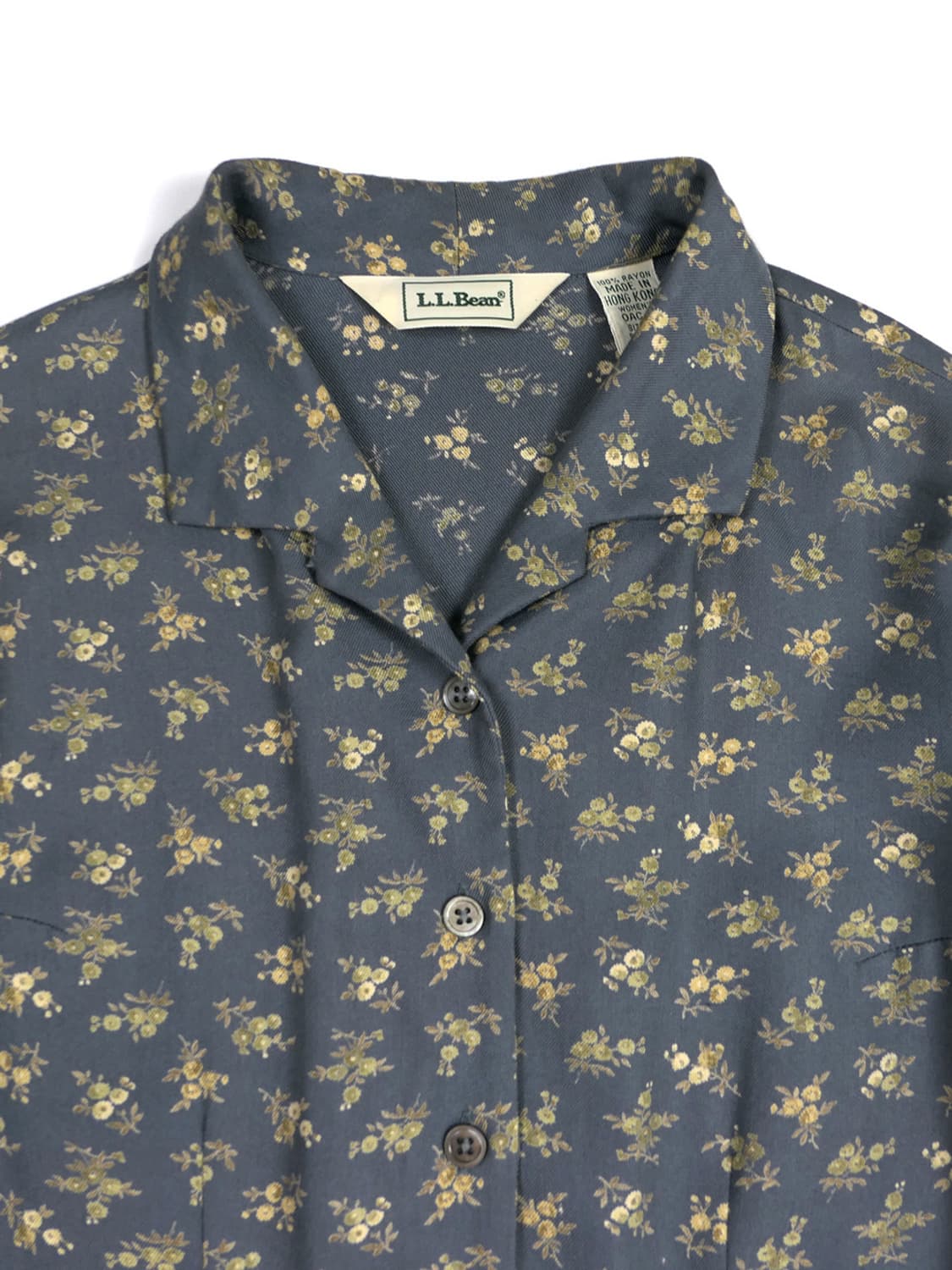 L.L. Bean floral shirt blouse 상품이미지2