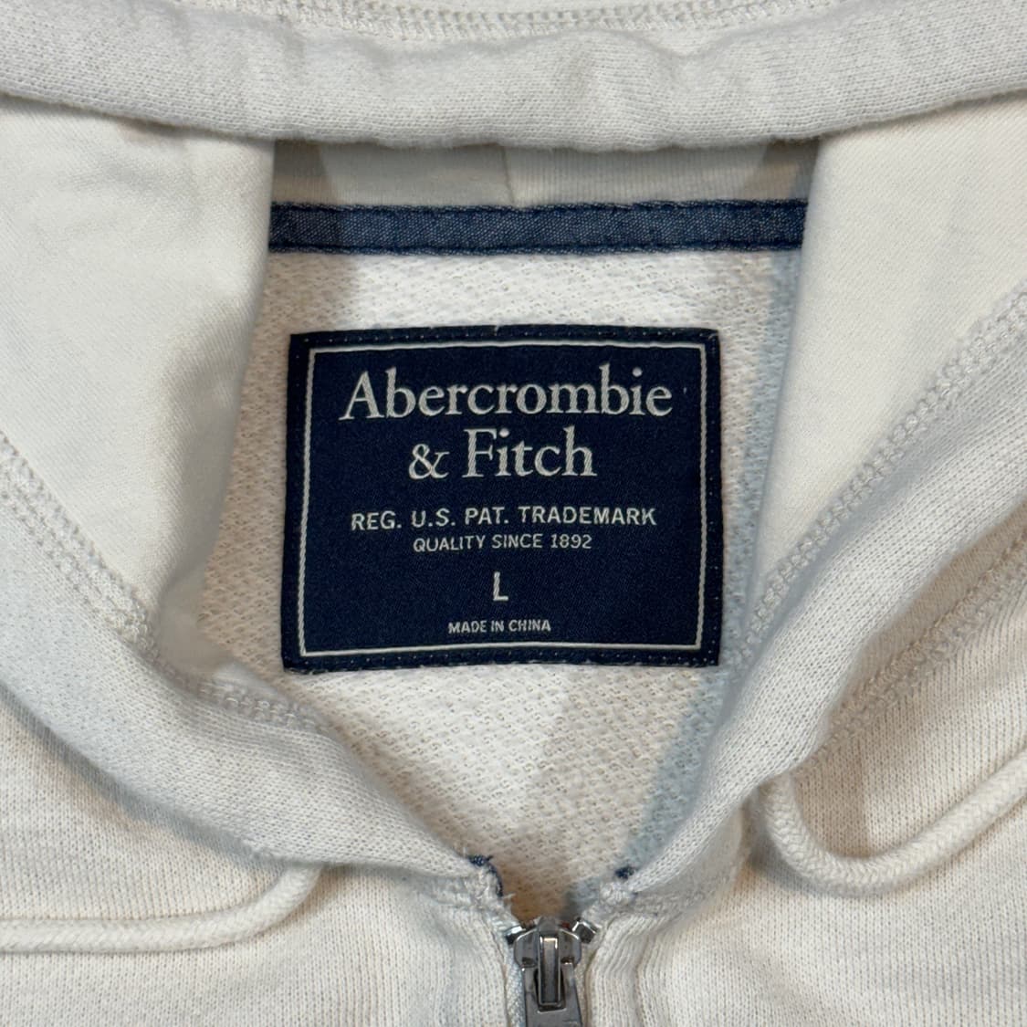 L) 아베크롬비 스펠로고 2way 후드집업 상품이미지7