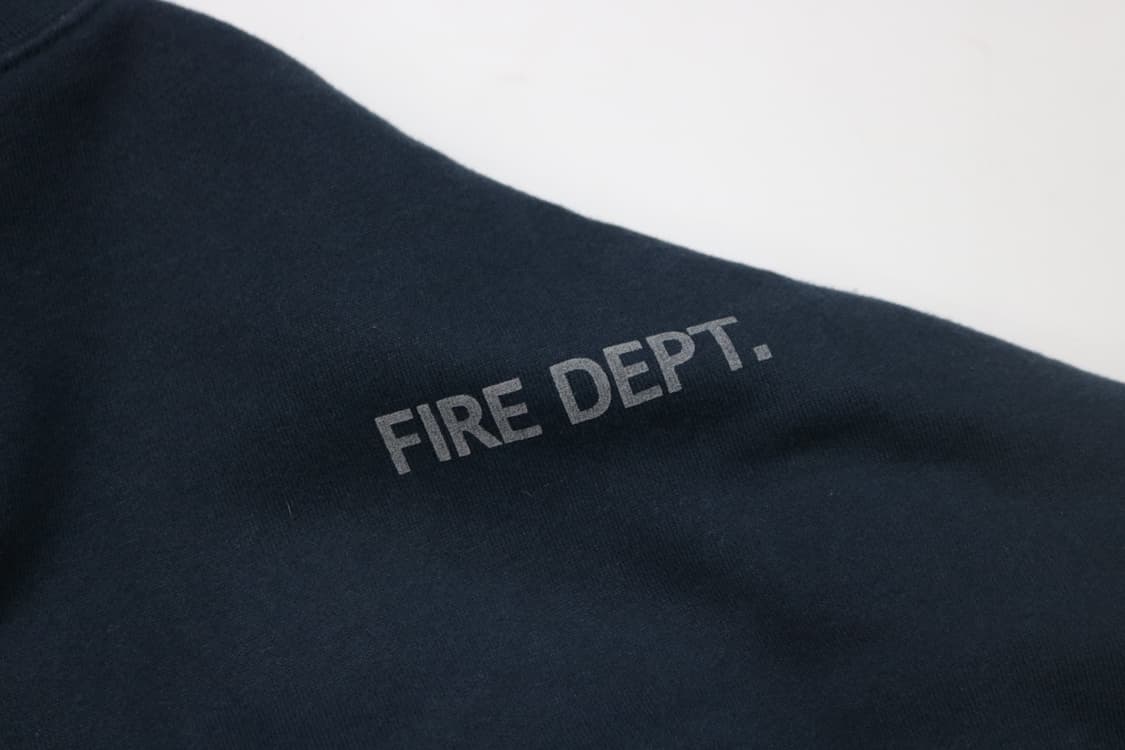 빈티지 네이비 FIRE DEPT. 구조대 맨투맨 (XL) 상품이미지9