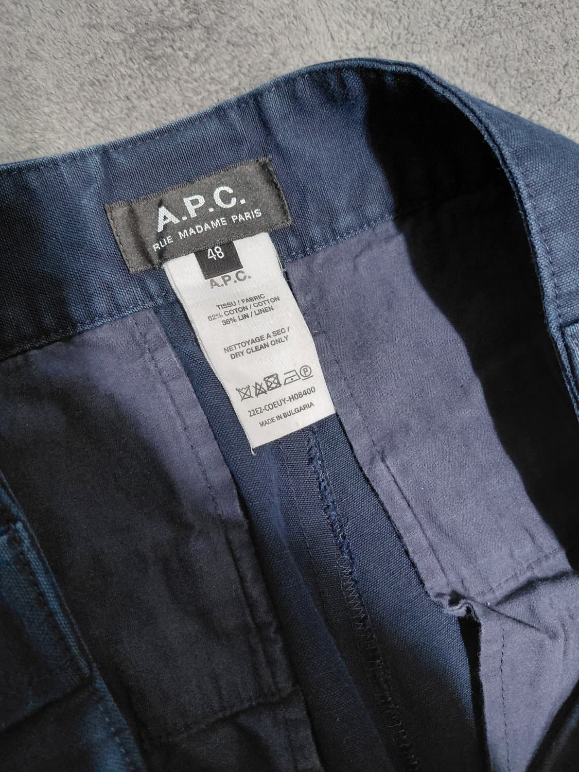 ​아페쎄 에디 트라우저 네이비 48 상품이미지6