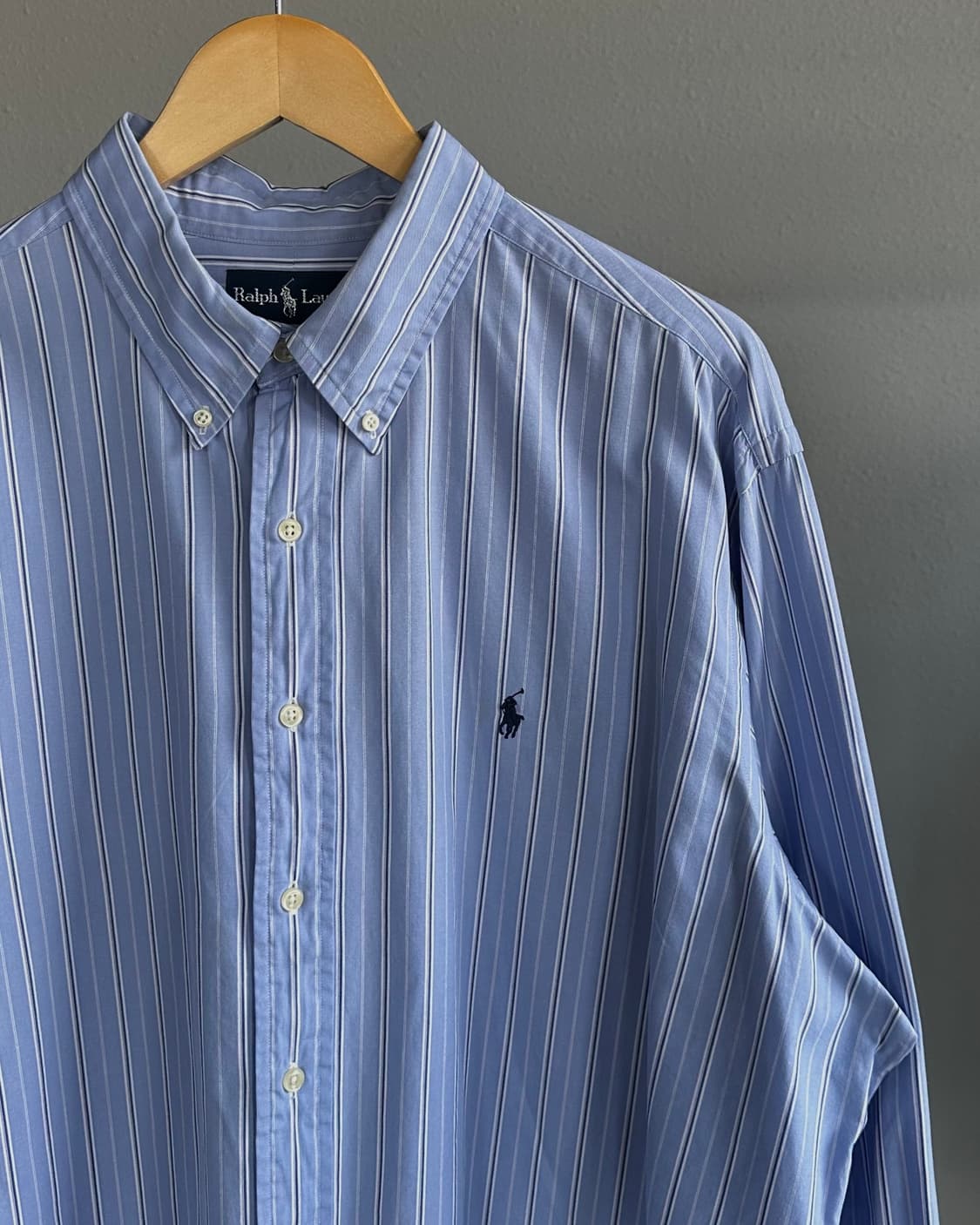 [2XL]폴로 랄프로렌 클래식핏 스트라이프 셔츠 상품이미지2
