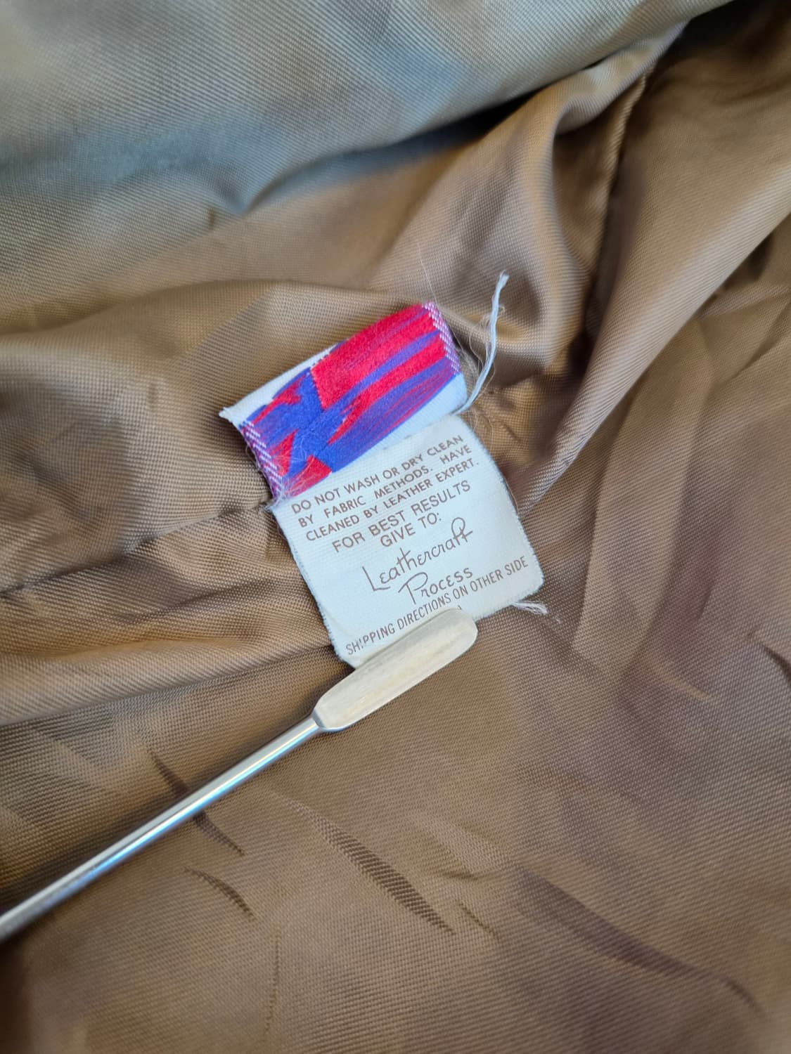 빈티지 쇼트 A-2 레더자켓 브라운 L 상품이미지9