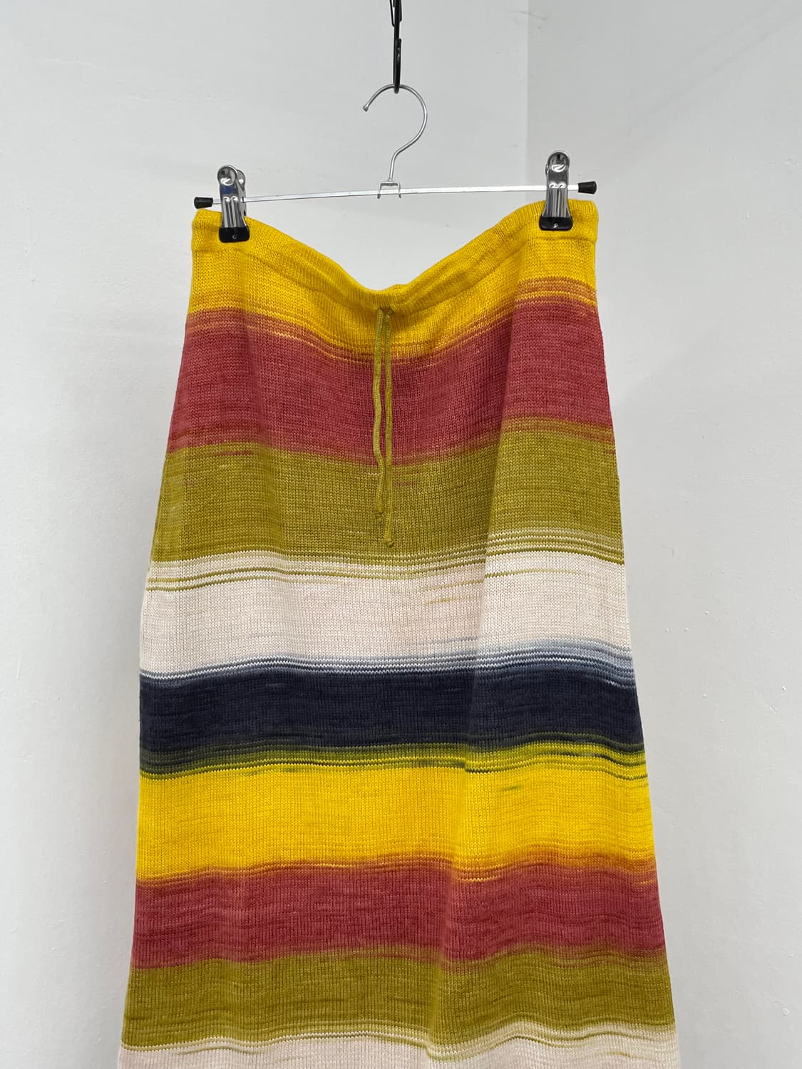 하구미 무지개떡 니트 크로셰 스커트 상품이미지5