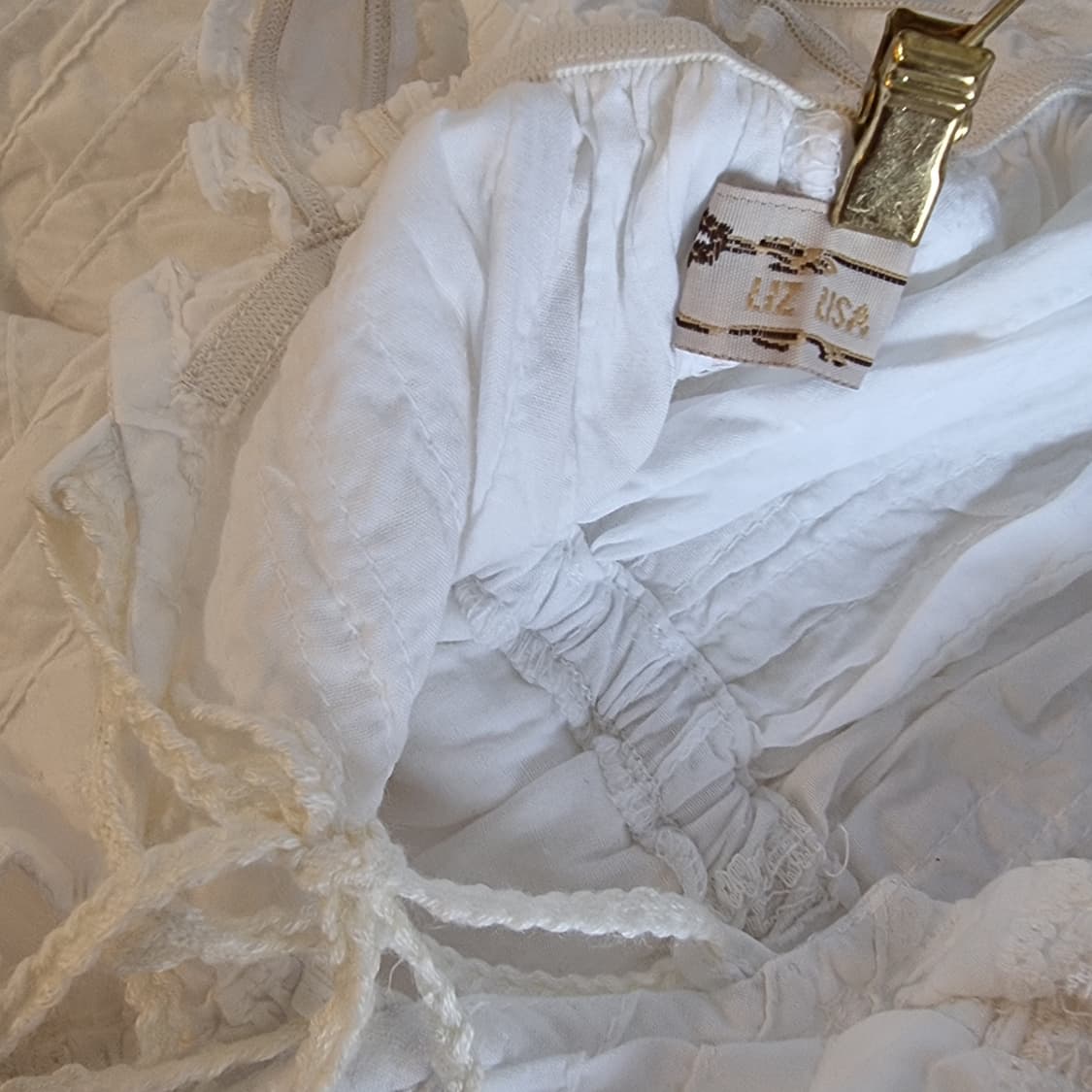 리즈리사 LIZ LISA 화이트 프릴 레이스 캐미솔 상품이미지10