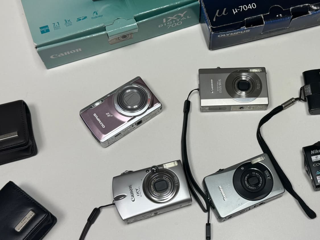 올림푸스 뮤7040, 캐논 익시700, 익서스90IS, 익서스75 상품이미지1