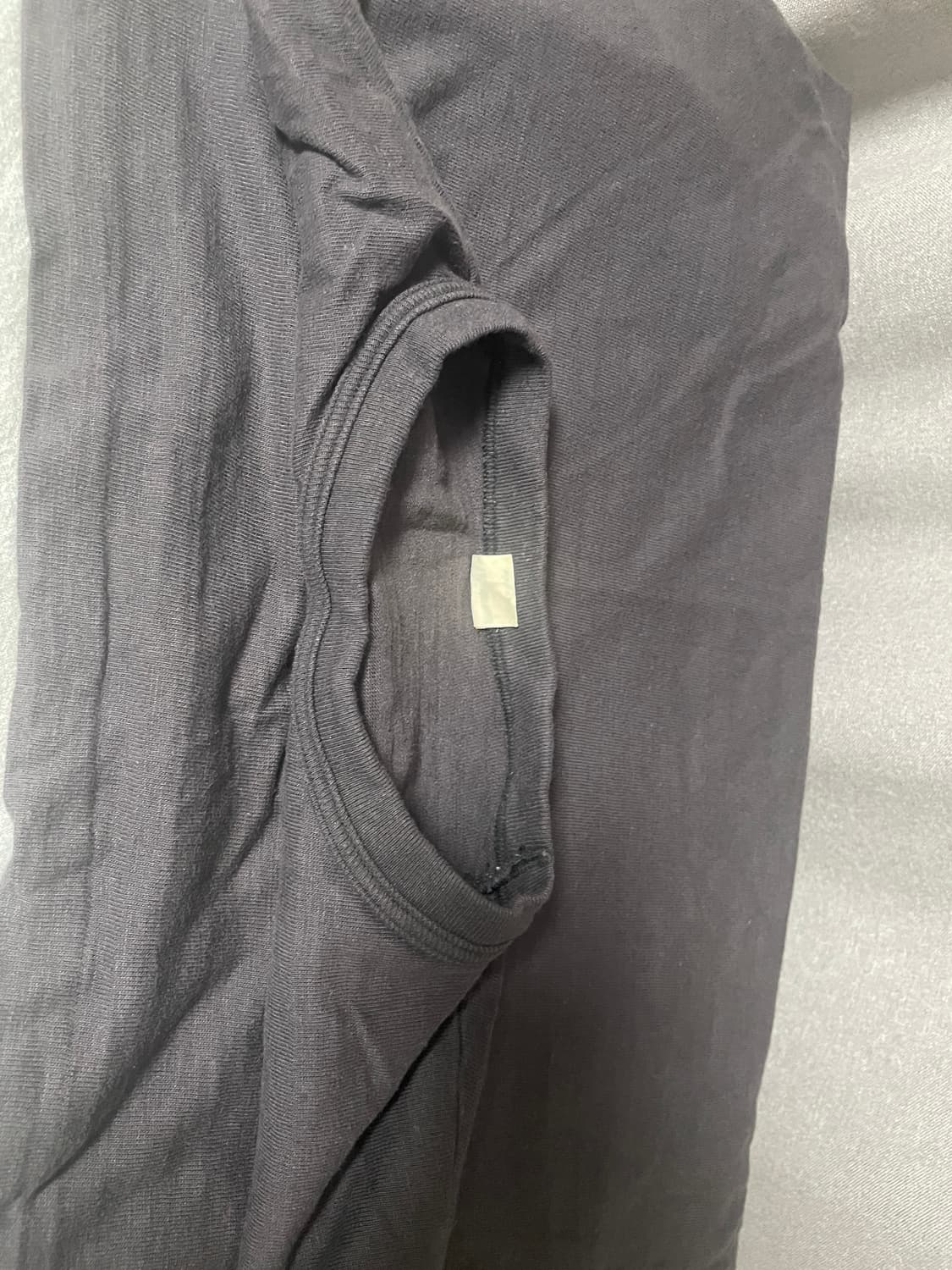 웨어하우스 Lot 4601 루프휠 포켓 티셔츠 블랙 / 네이비 XL 상품이미지5