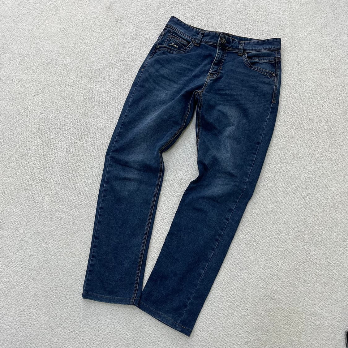 82 후부 일자핏 데님 바지 0414M 상품이미지1