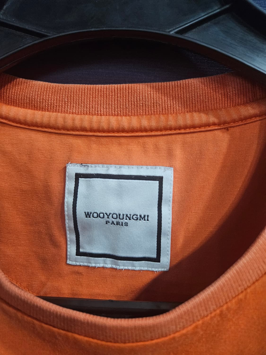 우영미 오렌지 남성 46 반팔티  상품이미지3