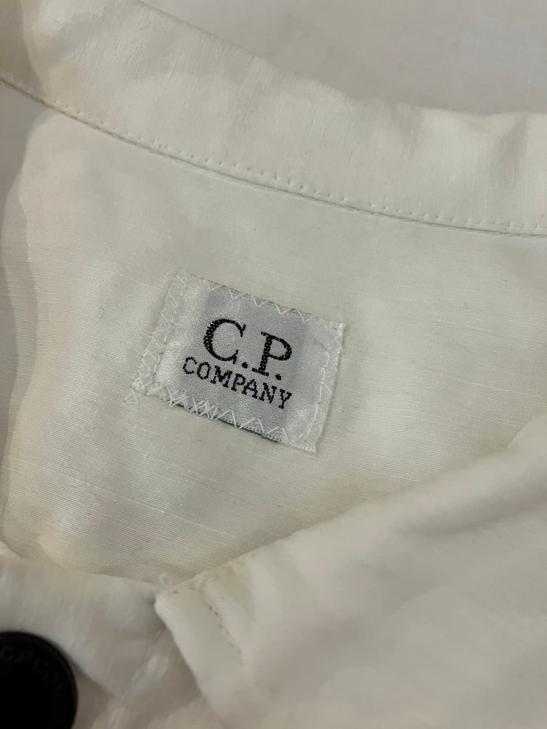 CP 컴퍼니 렌즈와펜 화이트 셔츠 자켓 오버셔츠 상품이미지4