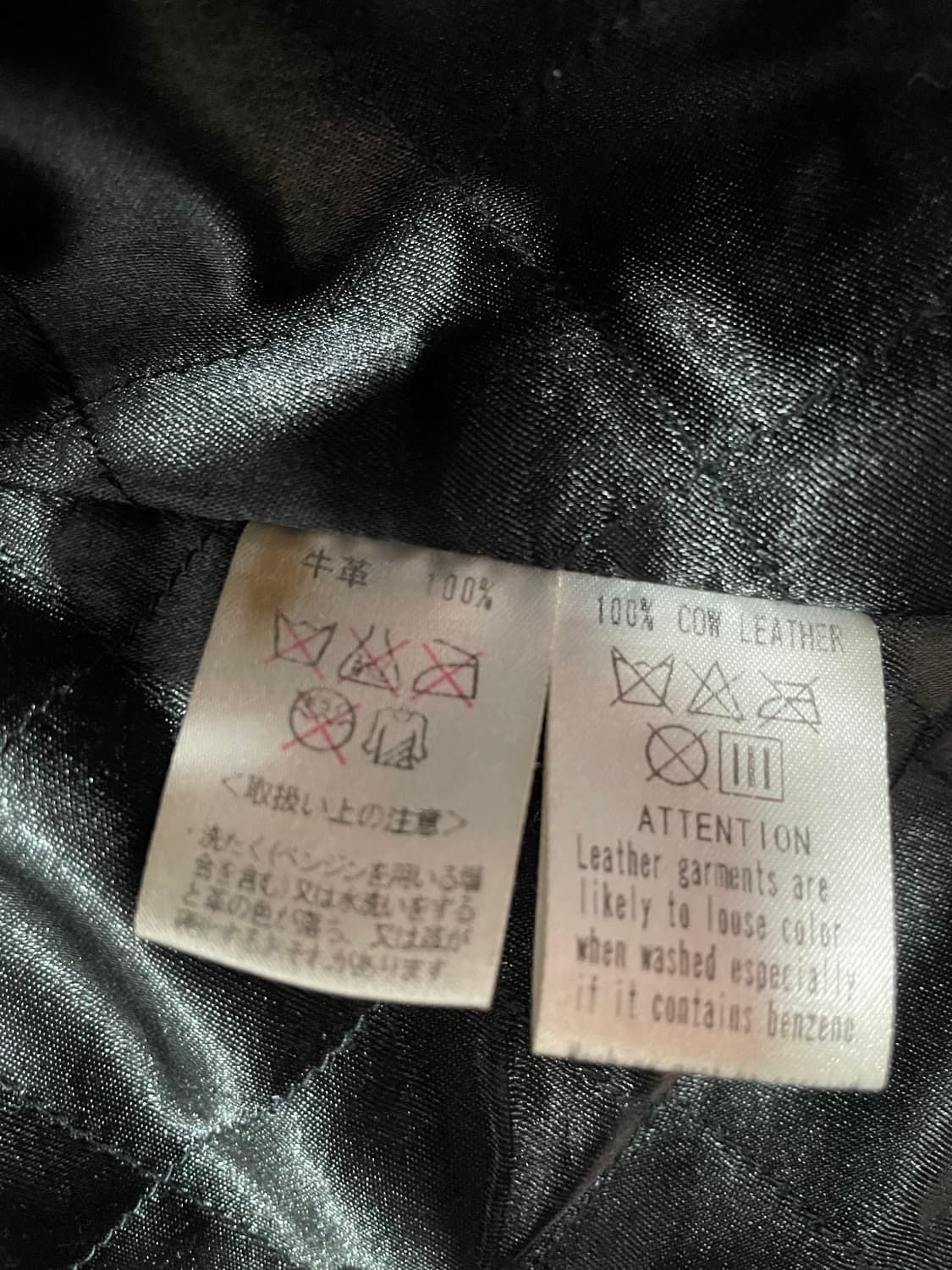 FAST LANE 패스트 레인 블랙 가죽 라이더 자켓 상품이미지7